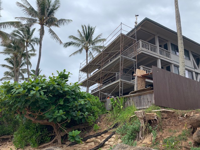 Volcom House Rental Scaffold (Frame Scaffold)