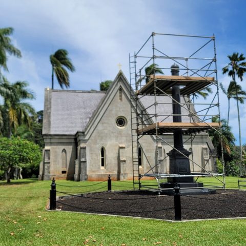 Nuuanu Royal Cemetery - System scaffold