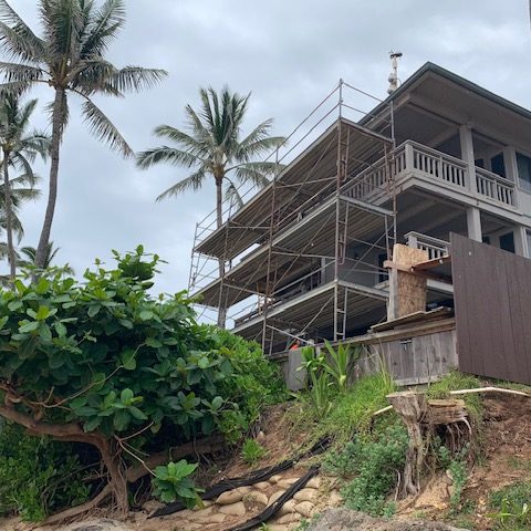 Volcom House Rental Scaffold (Frame Scaffold)